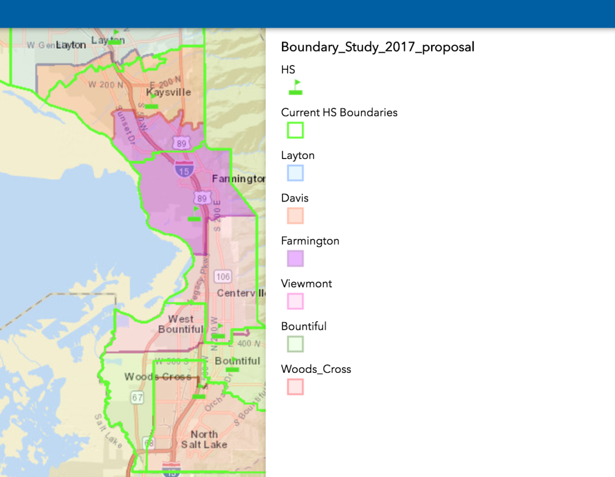 Davis School District Releases High School Boundary Change Proposal Davis School District Releases High School Boundary Change Proposal